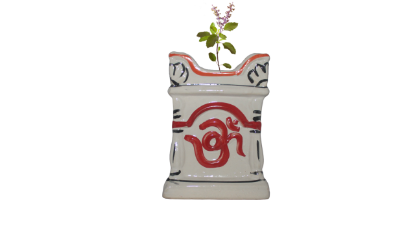 Tulshi with holy symbol 